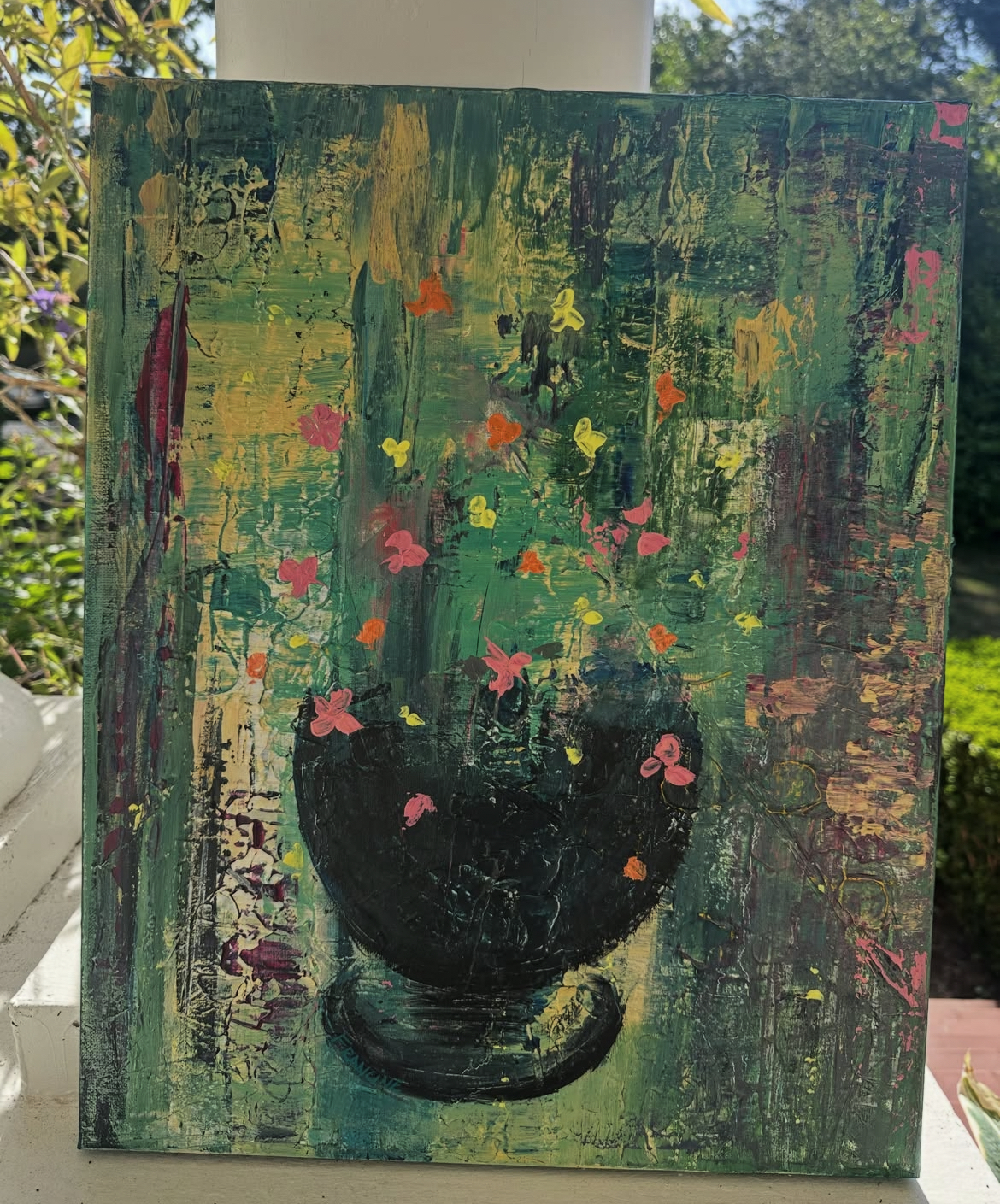 The Dance, 16 x 20 acrylic on canvas